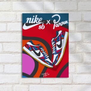 Quadro Decorativo Nike Sb Parra Tenis