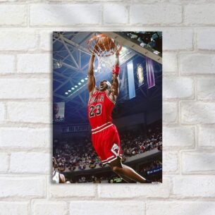Quadro Decorativo Nba Jogador Enterrando