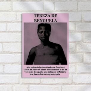 Quadro Decorativo Tereza De Benguela