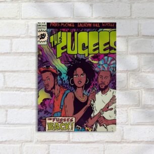 Quadro Decorativo Capa Quadrinhos Fugees