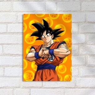 Quadro Decorativo Goku Prepare Se Transformacao