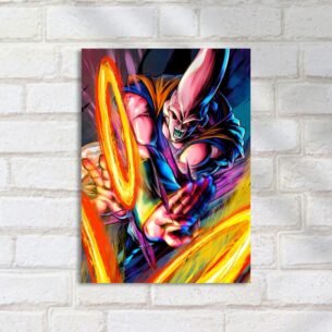 Quadro Decorativo Kid Buu Poder Energia