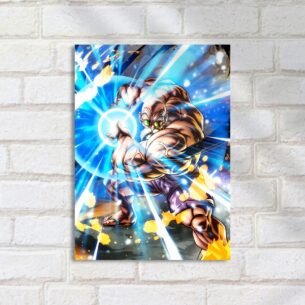 Quadro Decorativo Mestre Kame Kamehameha Explosao