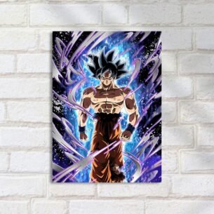 Quadro Decorativo Goku Instinto Superior Pose