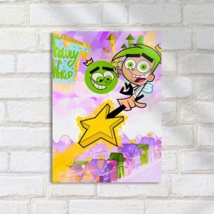 Quadro Decorativo Fairy Odd Pais Cosmo
