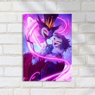 Quadro Decorativo Desenho Animado Colorido Personagens