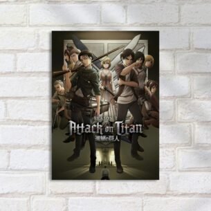 Quadro Decorativo Attack On Titan Temporada 3