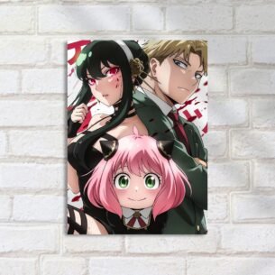 Quadro Decorativo Spy X Family Personagens