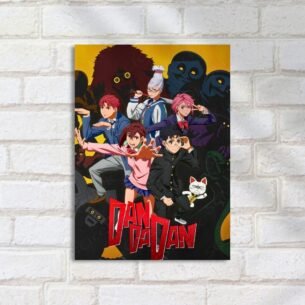 Quadro Decorativo Dandadan Personagens Posando