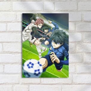 Quadro Decorativo Blue Lock Jogo Futebol