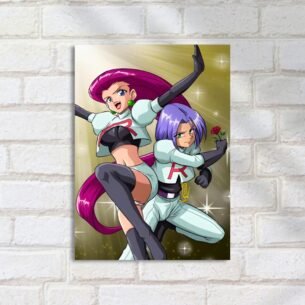 Quadro Decorativo Equipa Rocket Posing Estrelas