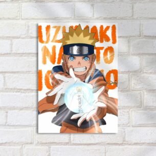 Quadro Decorativo Naruto Rasengan Hokage
