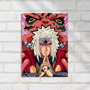 Quadro Decorativo Jiraiya Sapo Gigante Naruto