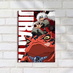 Quadro Decorativo Jiraiya Gama Batalha