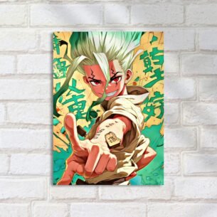 Quadro Decorativo Senku Drstone Confiante