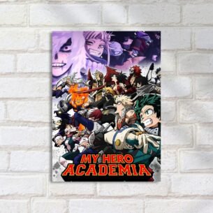 Quadro Decorativo My Hero Academia Poster