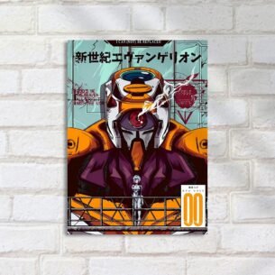 Quadro Decorativo Rei Ayanami Eva 00