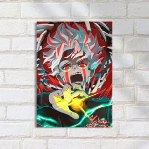 Quadro Decorativo Cabelo Branco Luz Energia