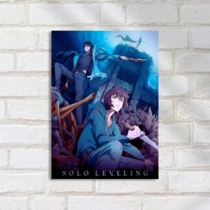 Quadro Decorativo Solo Leveling Manga Poster