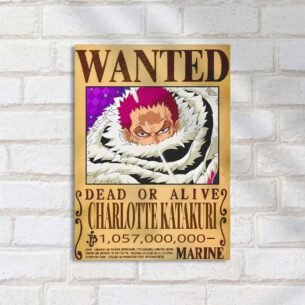 Quadro Decorativo Charlotte Katakuri One Piece Wanted