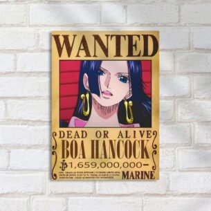 Quadro Decorativo Boa Hancock One Piece Wanted