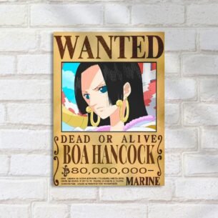 Quadro Decorativo Boa Hancock One Piece Wanted