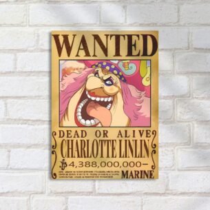 Quadro Decorativo Charlotte Linlin One Piece Wanted