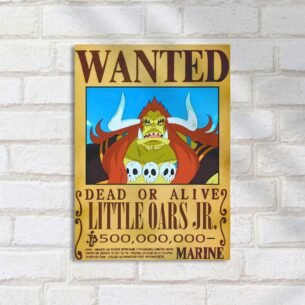 Quadro Decorativo Little Oars Jr One Piece Wanted