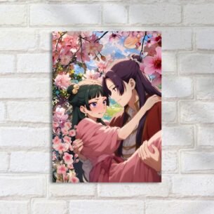 Quadro Decorativo Casal Diários de uma Apotecária