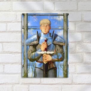 Quadro Decorativo Cavaleiro Armadura Espada