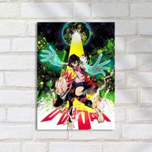 Quadro Decorativo Anime Personagem Poderes