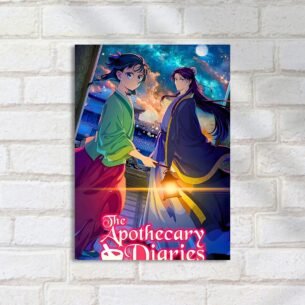 Quadro Decorativo Apothecary Diaries Personagens Noite