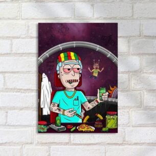 Quadro Decorativo Rick Espaco Cigare Pizza