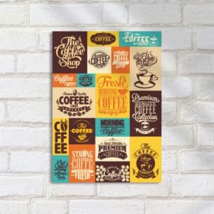 Quadro Decorativo Vintage Designs Cafe Coffee