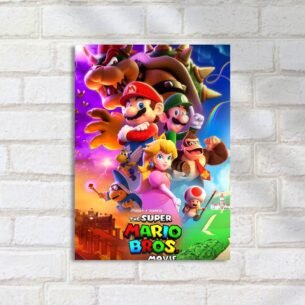 Quadro Decorativo Super Mario Bros Poster