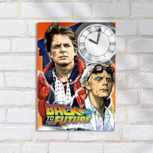 Quadro Decorativo Back To The Future Poster