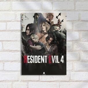 Quadro Decorativo Resident Evil 4 Posters