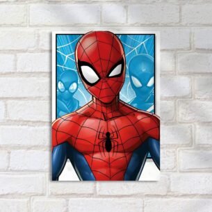 Quadro Decorativo Spiderman Multiverso Herois