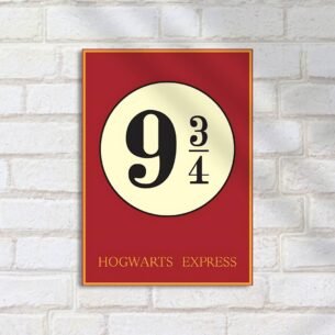 Quadro Decorativo Plataforma Nove Tres Quartos