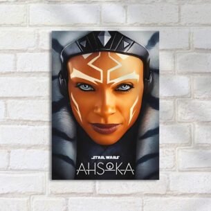 Quadro Decorativo Ahsoka Star Wars Arte