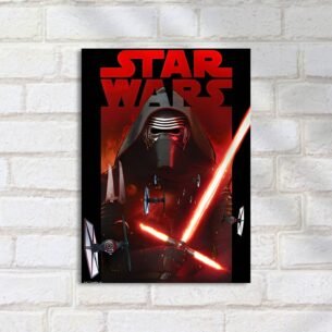 Quadro Decorativo Star Wars Kylo Ren