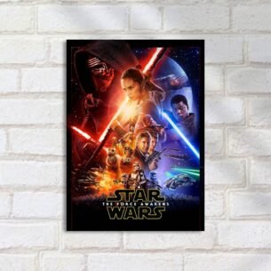 Quadro Decorativo Star Wars Despertar Forca