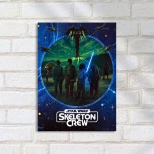 Quadro Decorativo Star Wars Skeleton Crew