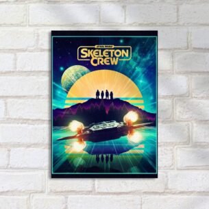 Quadro Decorativo Star Wars Skeleton Crew