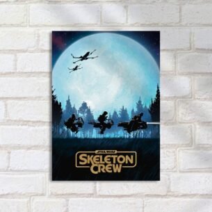 Quadro Decorativo Star Wars Skeleton Crew