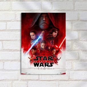 Quadro Decorativo Star Wars Ultimo Jedi