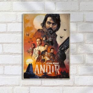 Quadro Decorativo Andor Star Wars Poster
