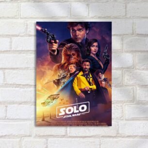 Quadro Decorativo Solo Star Wars Poster