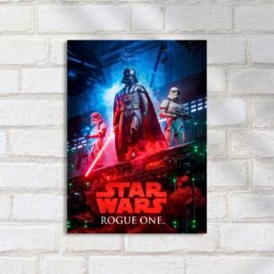 Quadro Decorativo Darth Vader Rogue One