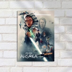 Quadro Decorativo Ahsoka Star Wars Poster